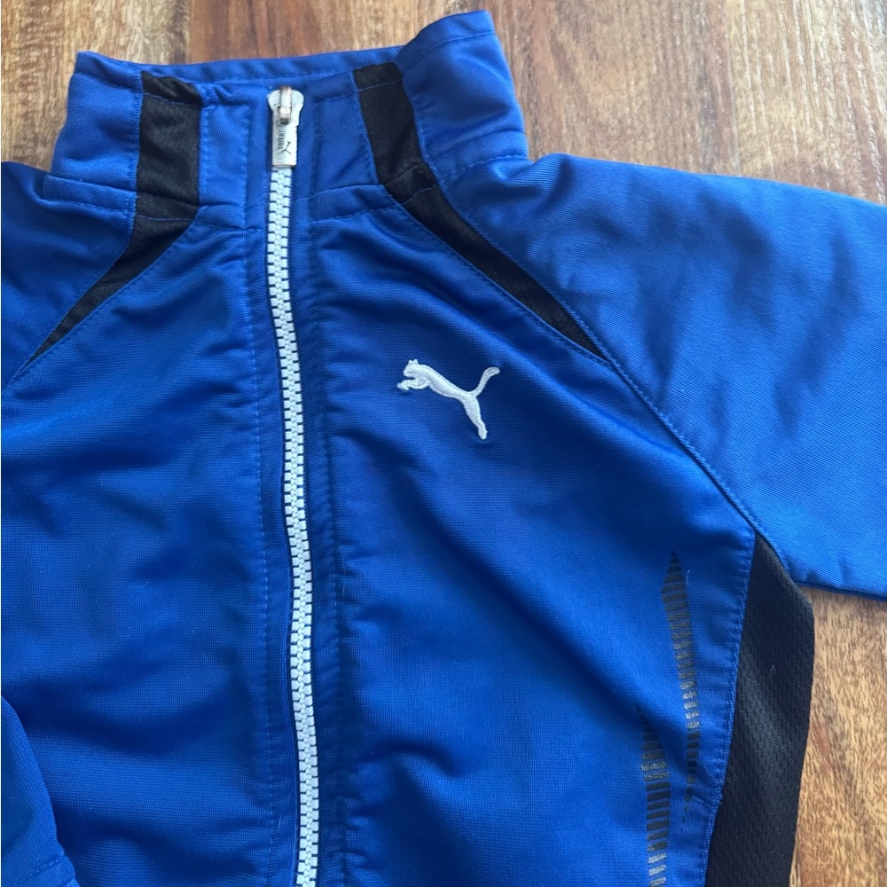 Puma Boys Lightweight Jacket, Size 2T - Picture 2 of 3